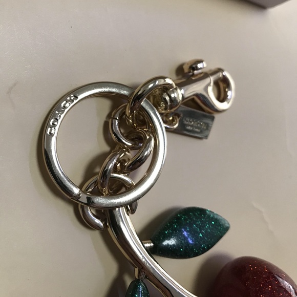 Coach Cherry Keychain - Picture 4 of 4